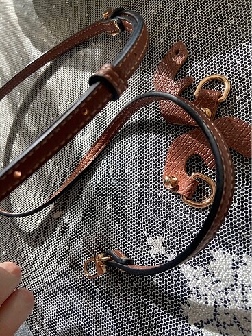 Beden kahverengi Renk Longchamp askı