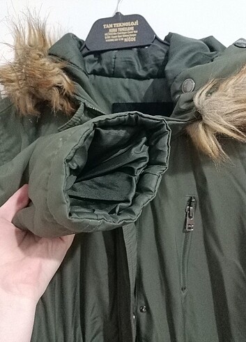 Yeşil mont - Görsel 3