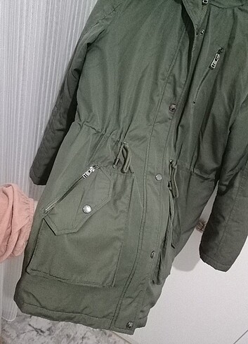 Yeşil mont - Görsel 5