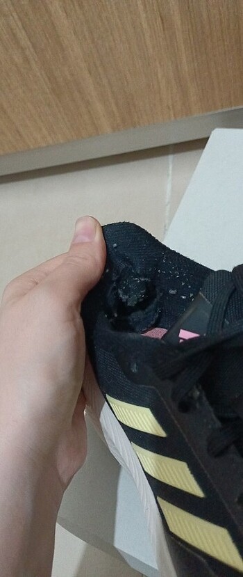 39 Beden siyah Renk Adidas orjinal Spor ayakkabı