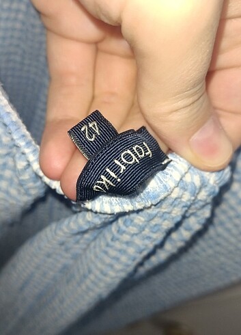 Fabrika gofre elbise - Görsel 2