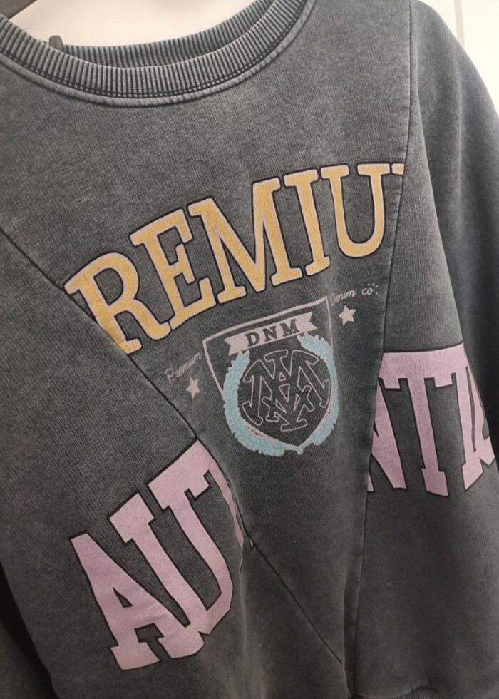 Mavi sweatshirt  - Görsel 3