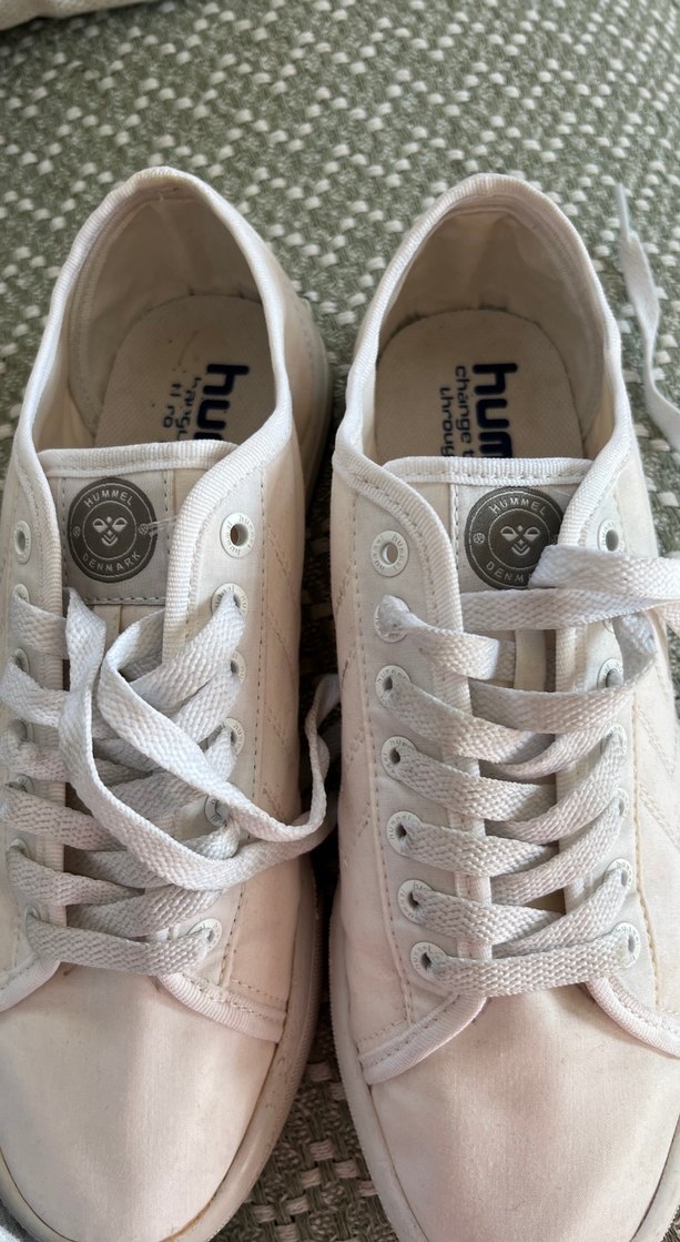 Kadın Beyaz Bağcıklı Sneaker Spor Ayakkabı - Görsel 2