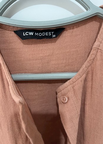 Düğmeli kolu lastikli müslin gömlek tunik de olabilir - Görsel 3