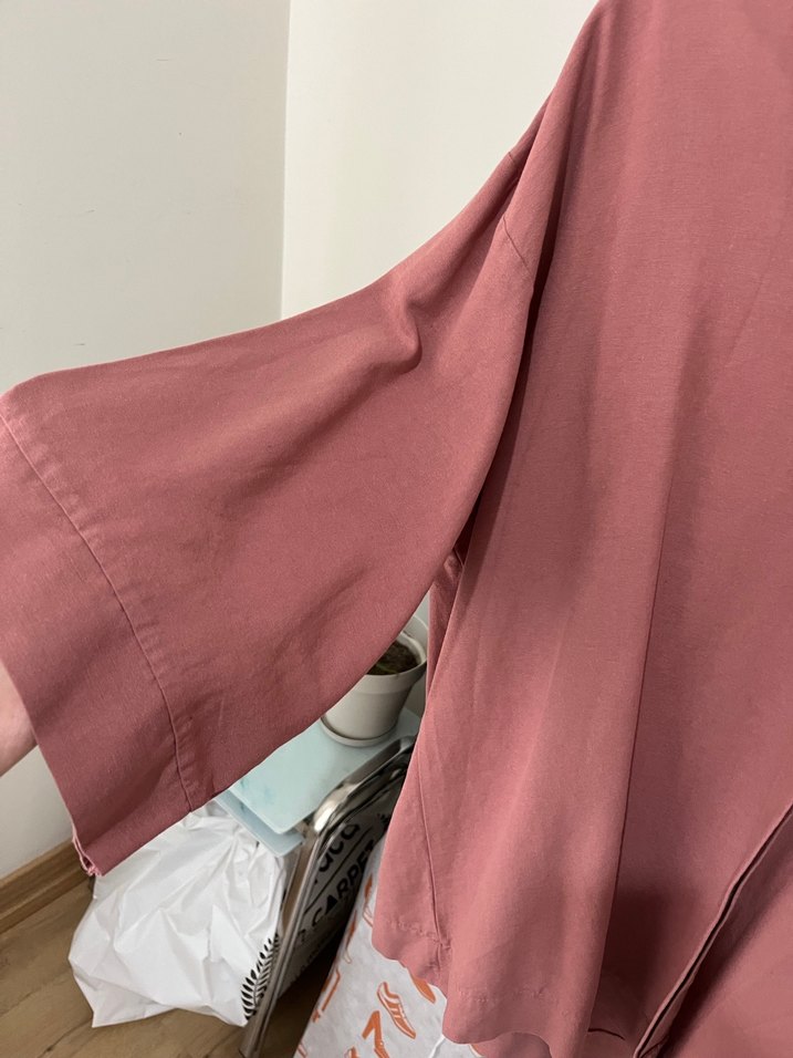 Kremit pembe arasında bir renkteKadın Gömlek ya da tunik - Görsel 3