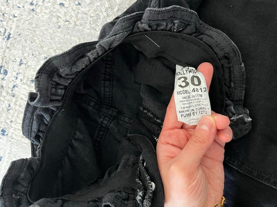 Füme kot pantolon - Görsel 2