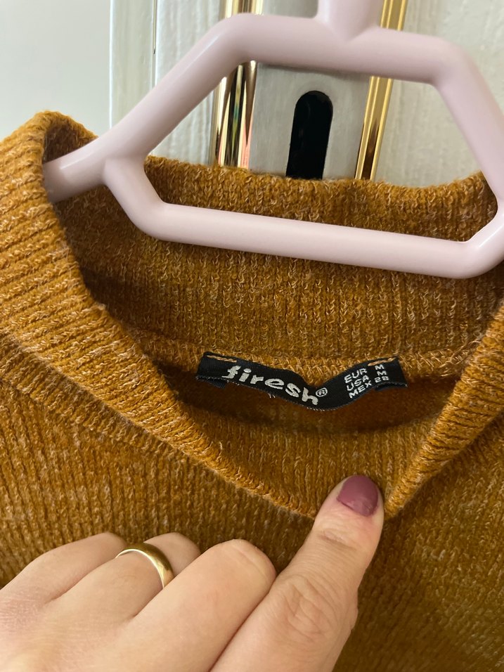 Balon kol şık kazak - Görsel 3