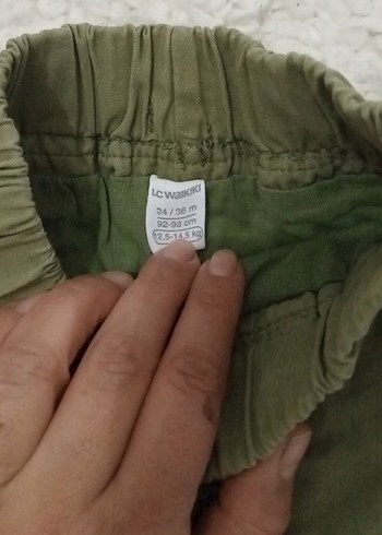 LCW 24-36 ay kot pantolon - Görsel 2