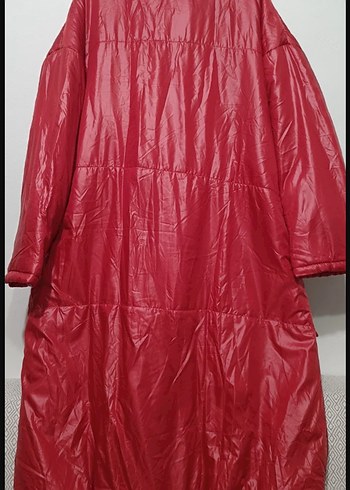 Kırmızı 52 beden mont - Görsel 2