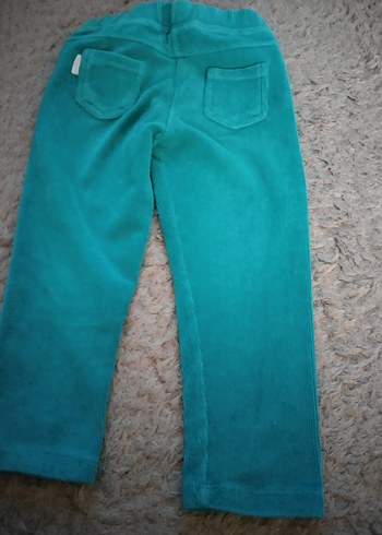 Mor Kadife Kız Tayt - Görsel 3