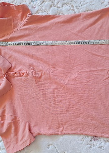xxl Beden Kadın Polo Yaka Kısa Kollu Tişört