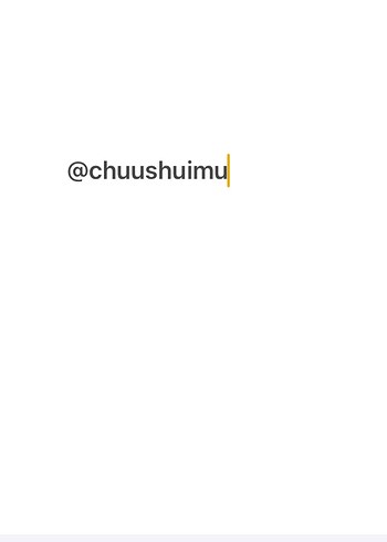 Biyografi Kitabı - @chuushuimu