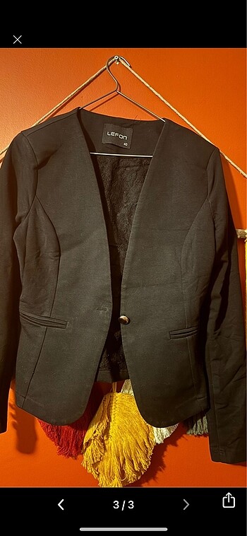 Blazer ceket