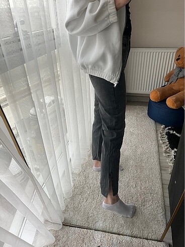 38 Beden gri Renk Trendyolmilla Jeans