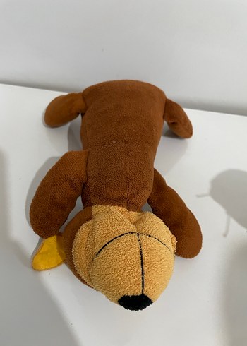 Kahverengi Yumuşak Peluş Köpek Oyuncak - Görsel 3