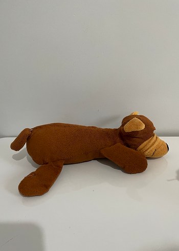 Kahverengi Yumuşak Peluş Köpek Oyuncak - Görsel 4