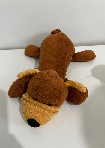 Kahverengi Yumuşak Peluş Köpek Oyuncak - Görsel 2