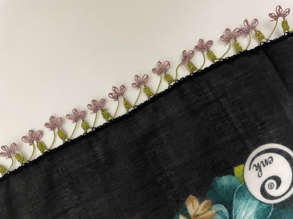 Cenk yazma iğne oyası - Görsel 2