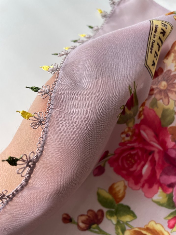 Toz pembe iğne oyası - Görsel 2