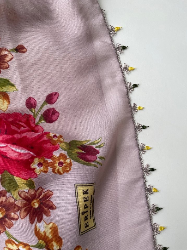 Toz pembe iğne oyası - Görsel 3