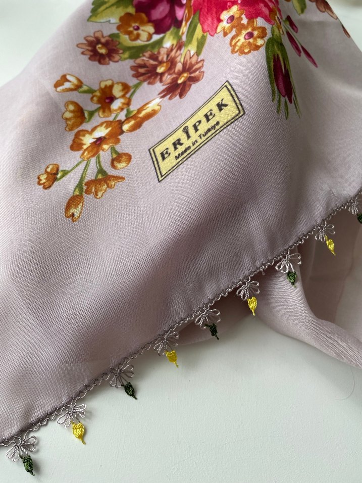 Toz pembe iğne oyası - Görsel 4