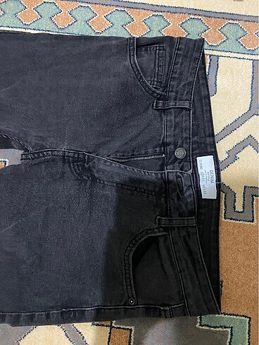 Bershka Süper Skinny Siyah Kot Pantolon