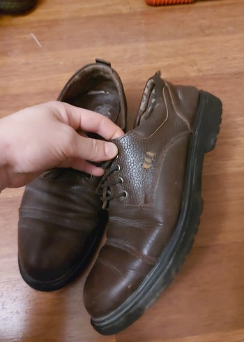 Kahverengi Deri Erkek Klasik Ayakkabı - Görsel 2