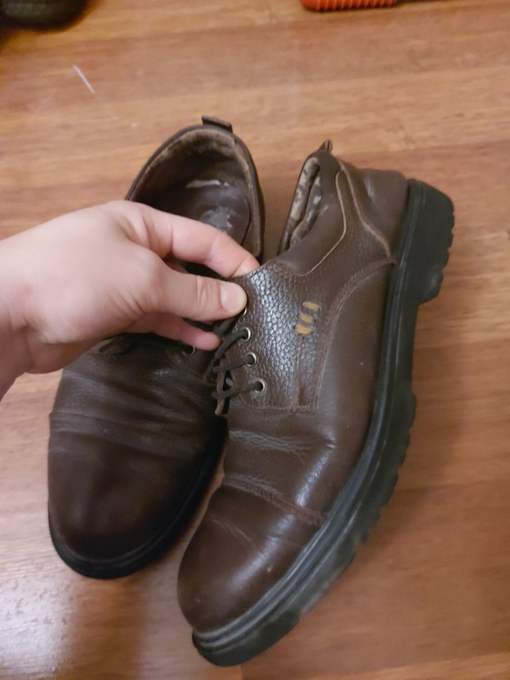 Kahverengi Deri Erkek Klasik Ayakkabı - Görsel 2