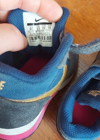 Erkek Çocuk Mavi Nike Spor Ayakkabı - Görsel 7