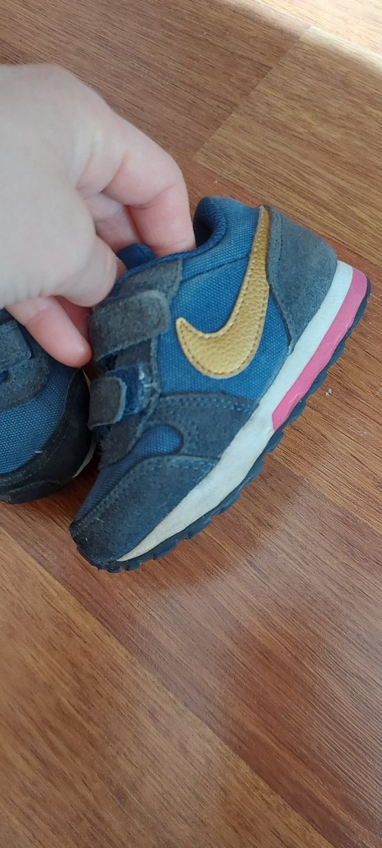 Erkek Çocuk Mavi Nike Spor Ayakkabı - Görsel 5