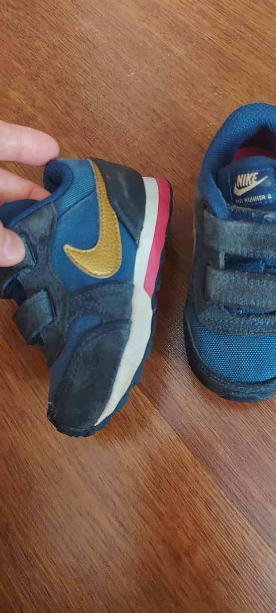 Erkek Çocuk Mavi Nike Spor Ayakkabı - Görsel 4