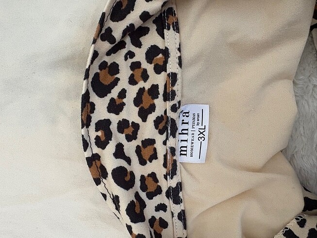 Penti Leopar desen pijama takımı