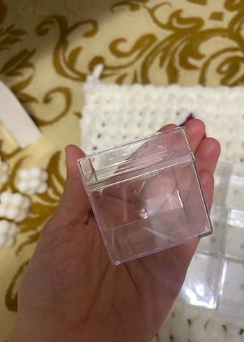 Beyaz Şeffaf Makyaj Organizer Kutuları - Görsel 2