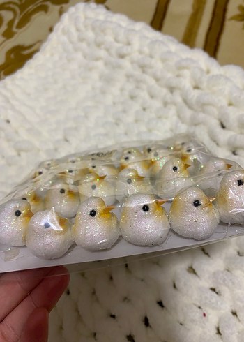 Beyaz Kuş Figürleri Seti - Görsel 2