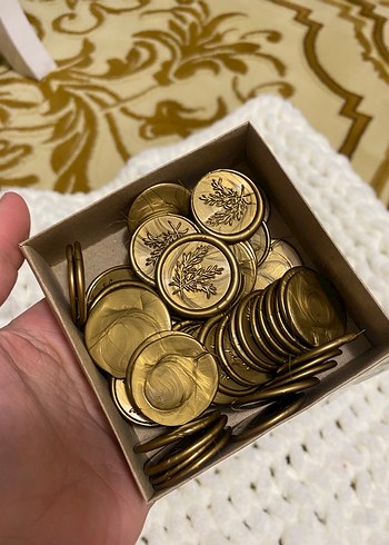 Altın Renkli Oyun mühür - Görsel 3