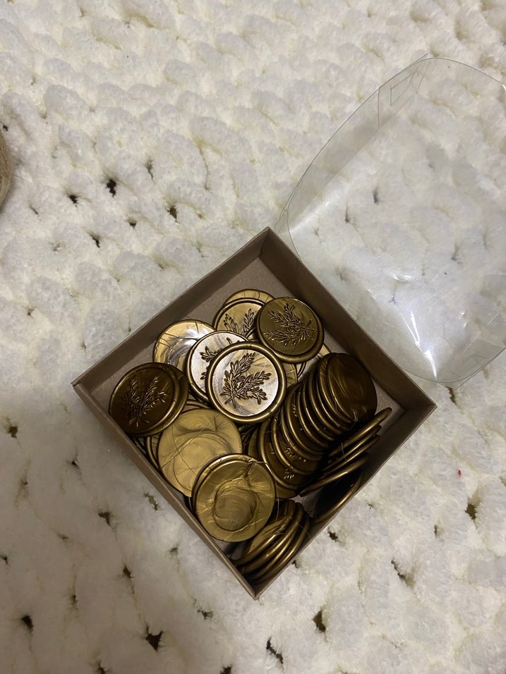 Altın Renkli Oyun mühür - Görsel 2