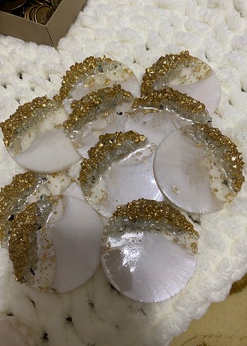 Beyaz Altın Detaylı magnet - Görsel 4