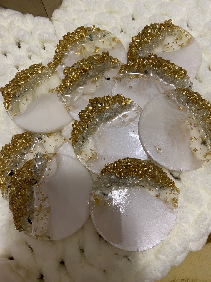 Beyaz Altın Detaylı magnet - Görsel 2