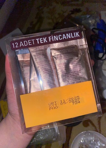 Mehmet Efendi Tek Fincanlık Türk Kahvesi 12'li Paket - Görsel 2