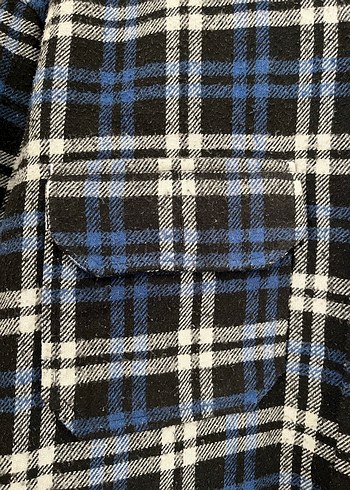 Ltb Erkek Mavi Kareli Düğmeli Gömlek - Görsel 4