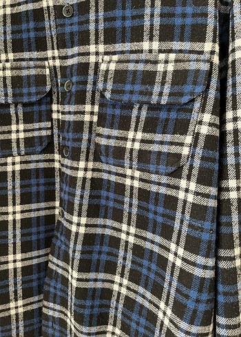 Ltb Erkek Mavi Kareli Düğmeli Gömlek - Görsel 2