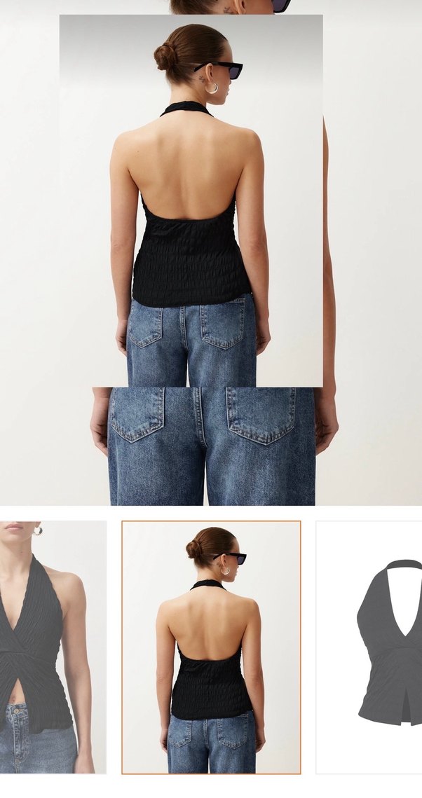 şık bluz - Görsel 3