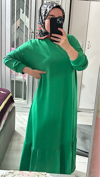xl Beden Uzun elbise