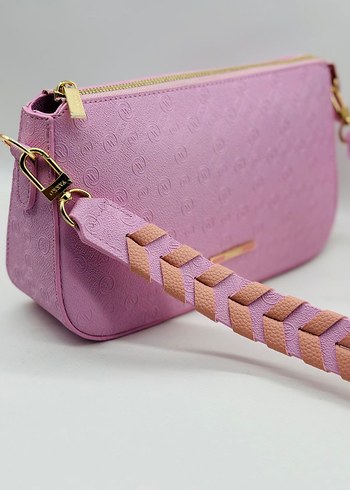 Vakko Örgülü Omuz Çantası - Görsel 6