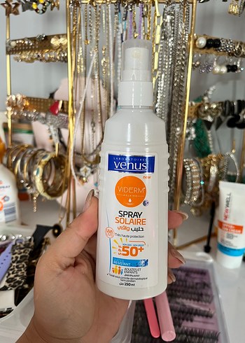 Venus Viderm SPF 50+ Güneş Koruyucu Sprey