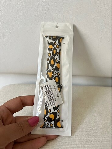 Beden kahverengi Renk App Watch leoparlı kordon kayış