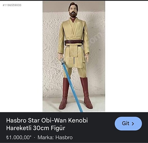 Hasbro star obi wan kenobi - Görsel 3