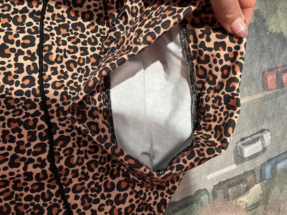 Kız Çocuk Leopar Desenli Fırfırlı Etek - Görsel 2