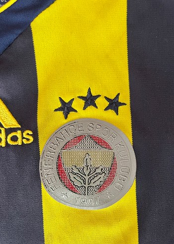 Sarı Siyah Çizgili Adidas Spor Forması - Görsel 3