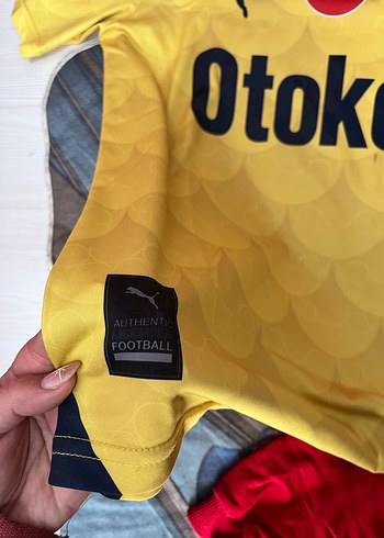 Erkek Sarı Baskılı Kısa Kollu Forma - Görsel 2